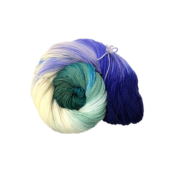 Happy Pride Month Yarn from Knitted Wit and Cowgirl Yarn
