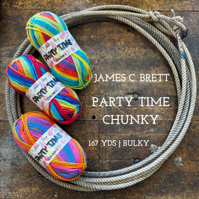 James C. Brett Party Time Chunky Yarn