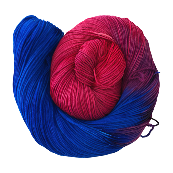 Happy Pride Month Yarn from Knitted Wit and Cowgirl Yarn