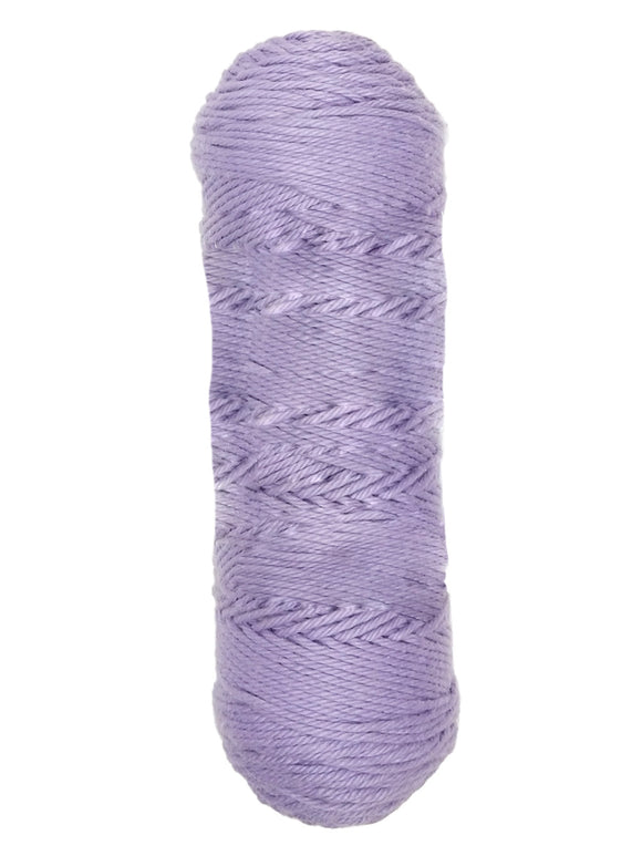 A photo of a skein of wisteria Coastal Cotton Cotton Yarn