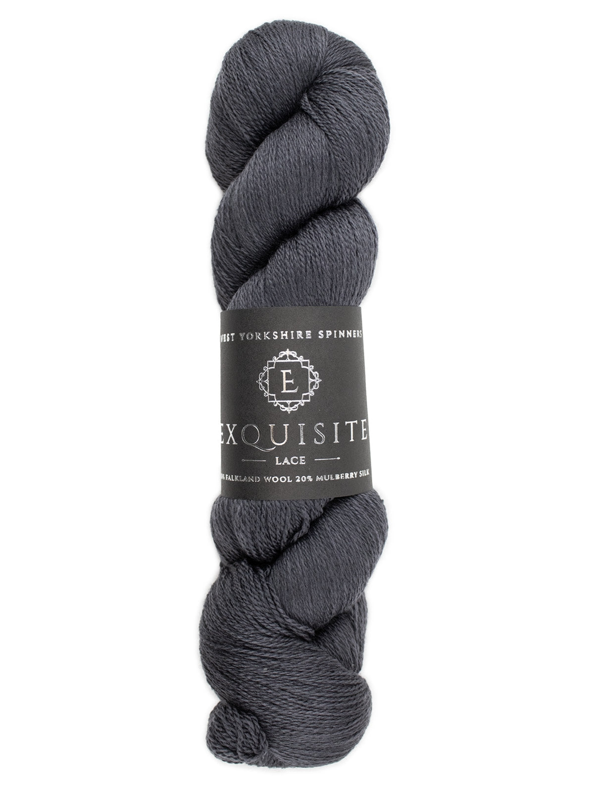 West Yorkshire Spinners Exquiste Lace yarn color dark gray