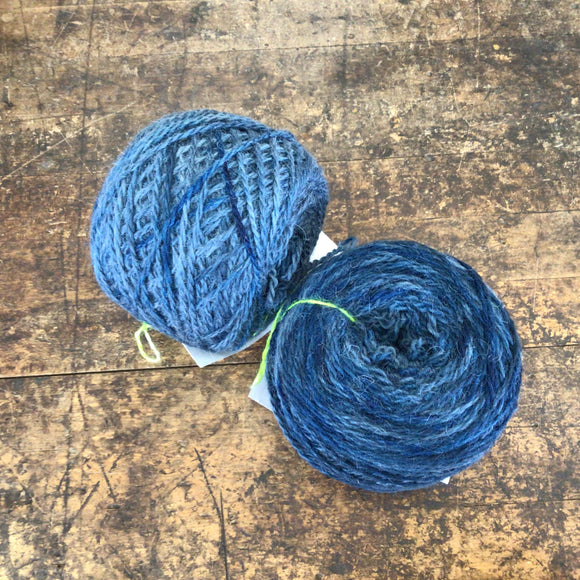 Tronstad Ranch Rambouillet Blend 2 Ply Yarn Worsted Weight Hand Painted