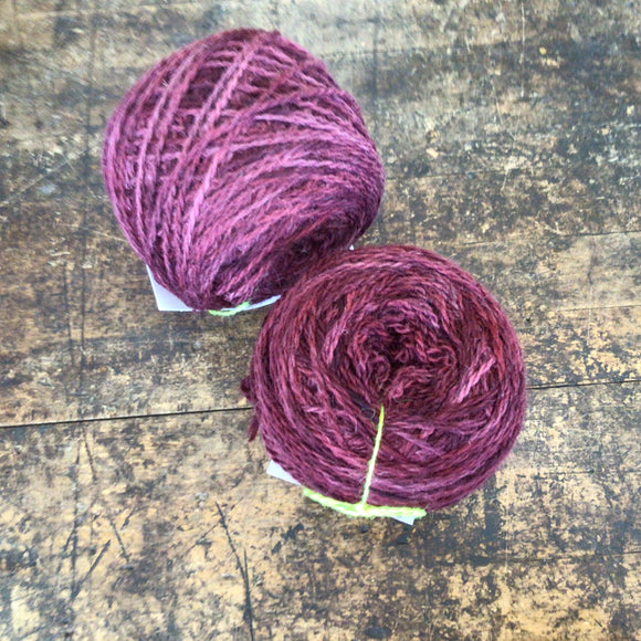 Tronstad Ranch Rambouillet Blend 2 Ply Yarn Worsted Weight Hand Painted