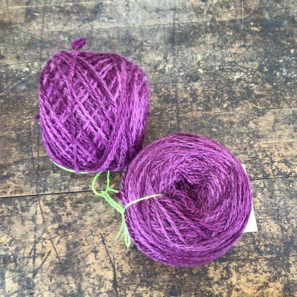 Tronstad Ranch Rambouillet Blend 2 Ply Yarn Worsted Weight Hand Painted
