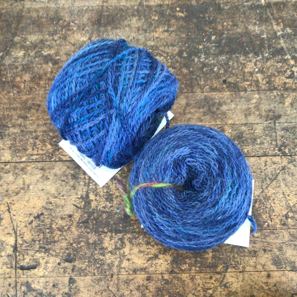Tronstad Ranch Rambouillet Blend 2 Ply Yarn Worsted Weight Hand Painted