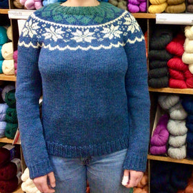 Snowflake Colorwork Sweater Class: Jan & Feb 2026