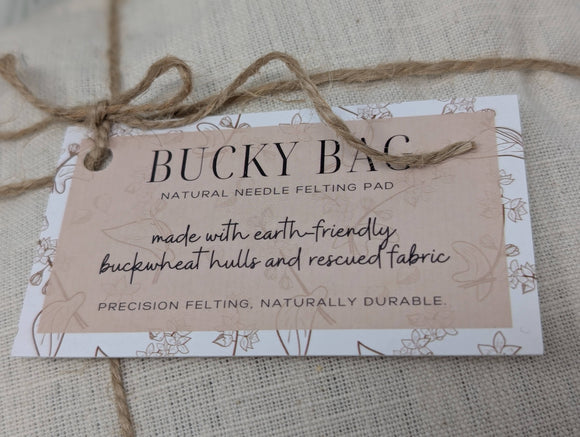 The Felted Dog Bucky Bag for Needle Felting