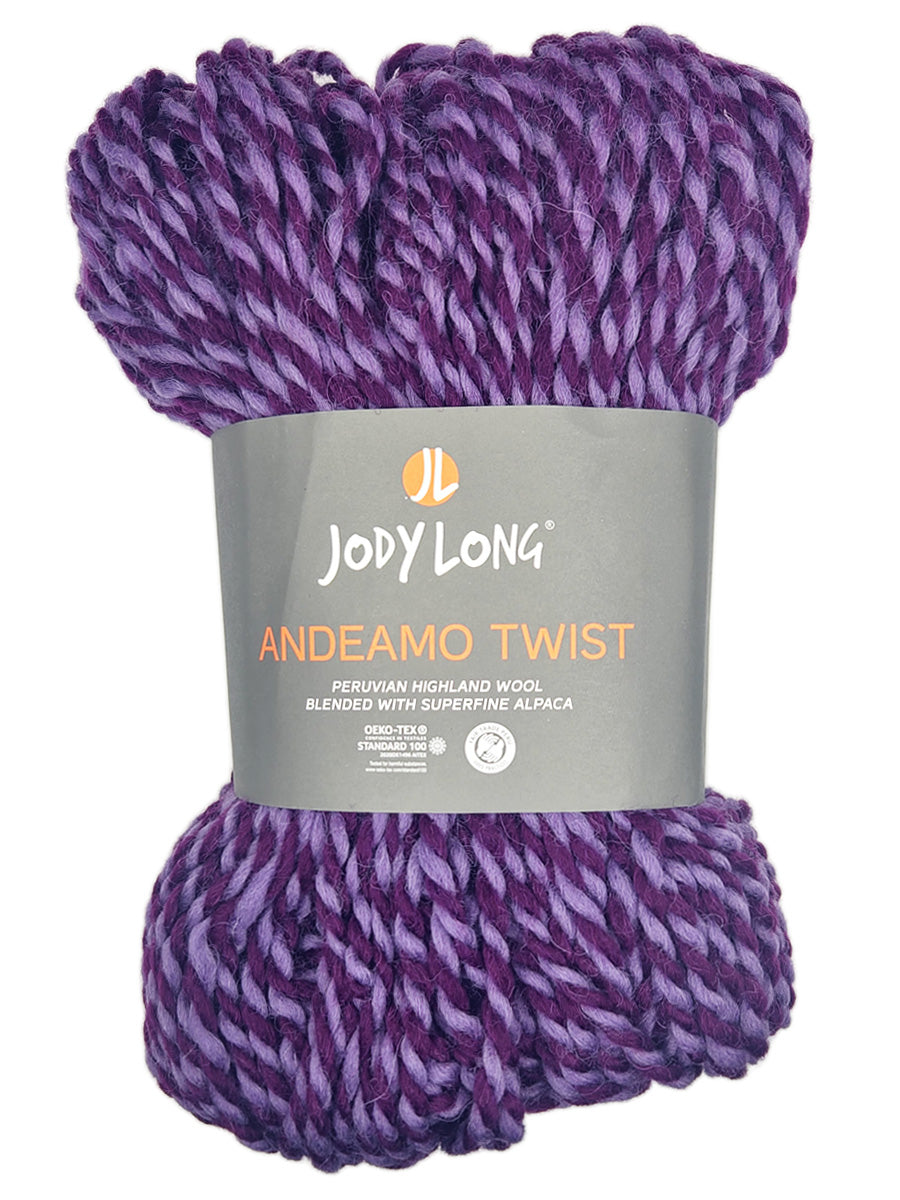Jody Long yarn color purple