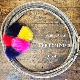 Fur Pompoms by Schildkraut
