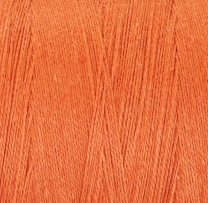 Ashford Cottolin Cotton / Linen Weaving Yarn color orange