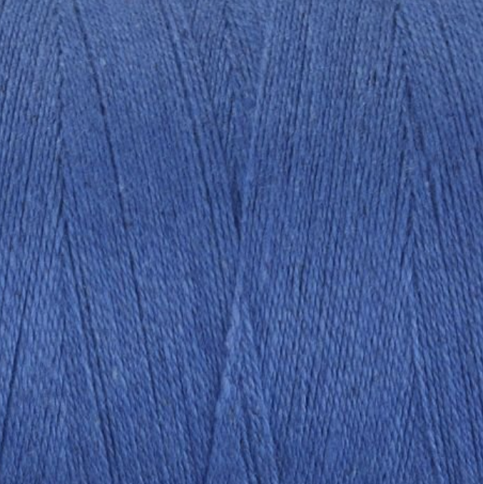 Ashford Cottolin Cotton / Linen Weaving Yarn color blue