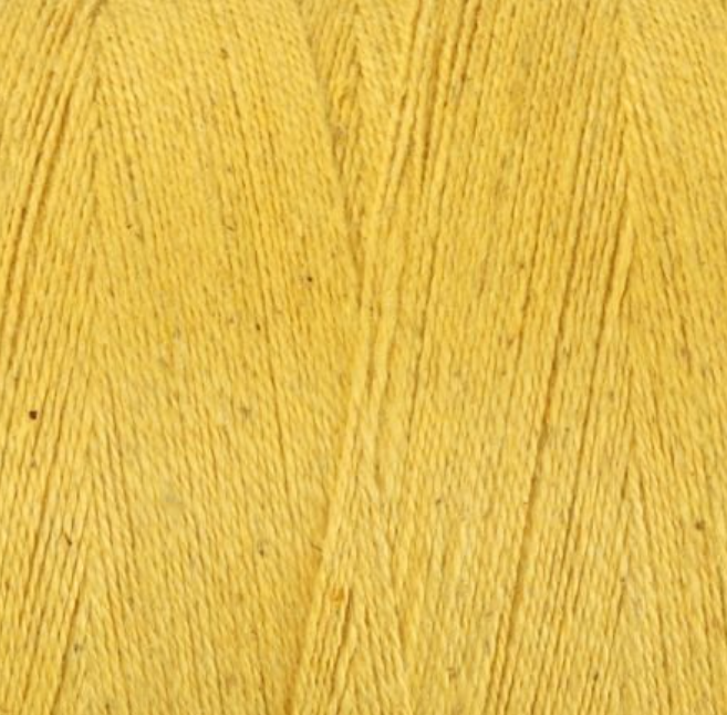 Ashford Cottolin Cotton / Linen Weaving Yarn color yellow