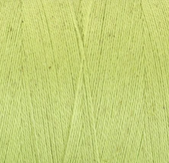 Ashford Cottolin Cotton / Linen Weaving Yarn color green