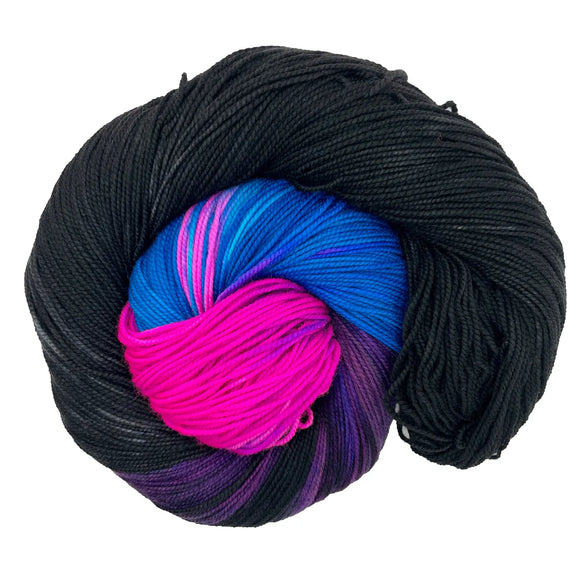 Happy Pride Month Yarn from Knitted Wit and Cowgirl Yarn