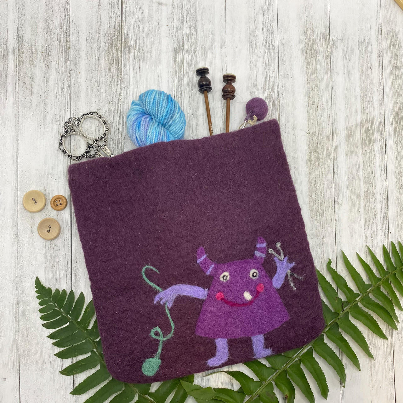 Frabjous Fibers Knitting Fiend Bag