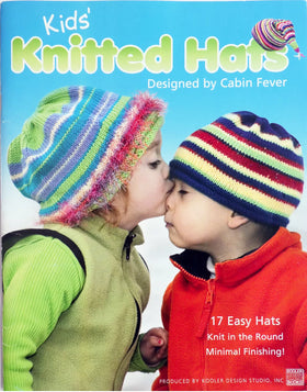 Leisure Arts Kids Knitted Hats by Cabin Fever