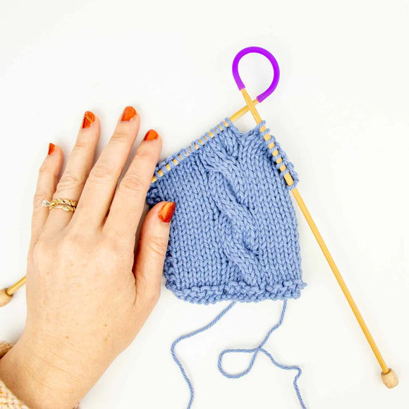 Twice Sheared Sheep - Tip Ties Knitting Needle Point Protector