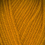 Photo of a mustard-colored sample of Encore Plymouth Yarn