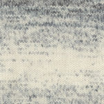 A gray mix of Plymouth Encore Colorspun yarn
