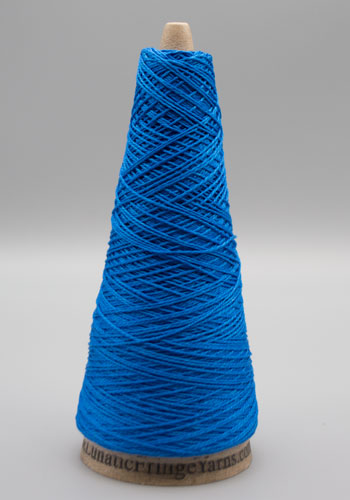 Lunatic Fringe Yarns 5/2 Tubular Spectrum Cones 1.5oz color blue