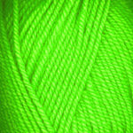 Photo of a neon green sample of Encore Plymouth Yarn