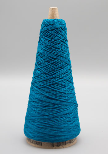 Lunatic Fringe Yarns 3/2 Tubular Spectrum Cones 1.5 oz color blue