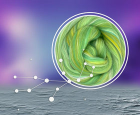 Merino Top / Silk Roving 70/30 Virgo