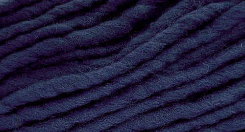 Brown Sheep Burly Spun yarn color blue flannel