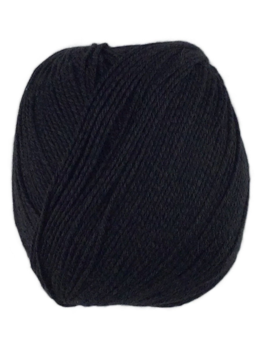 A black skien of Universal Bamboo Pop yarn