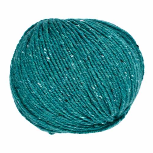 Jody Long Alba yarn color bright green blue