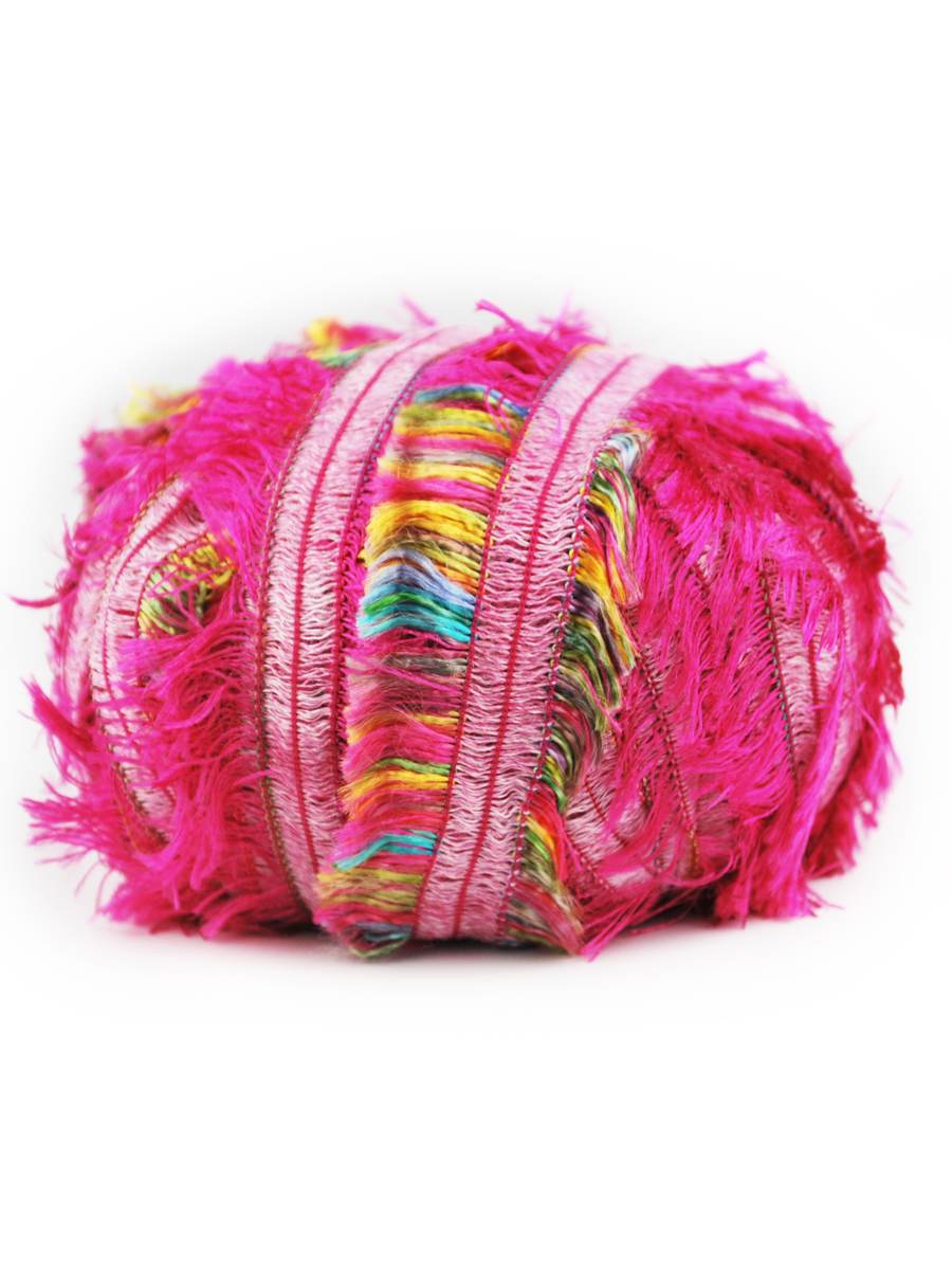 Euro Yarns Peacock yarn color pink