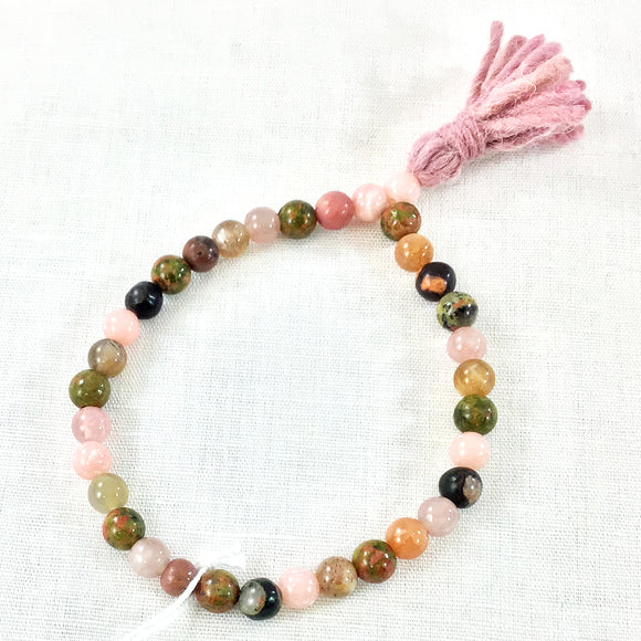 Fibercation Crystal Bead Bracelets