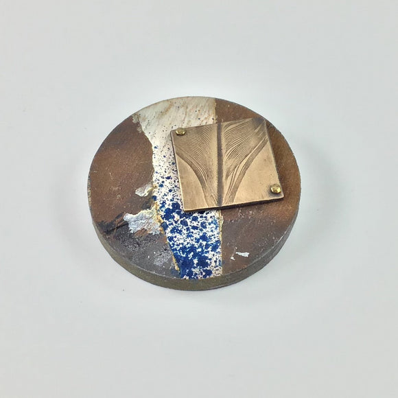 Magnetic Shawl Pin One of a Kind- Circle 1