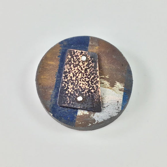 Magnetic Shawl Pin One of a Kind- Circle 5