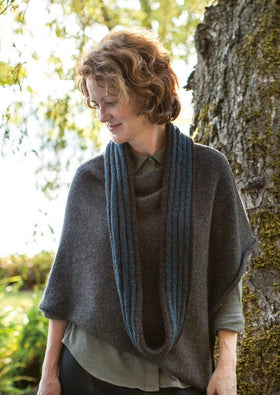 Woman wearing scarf