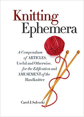 Knitting Ephemera Book