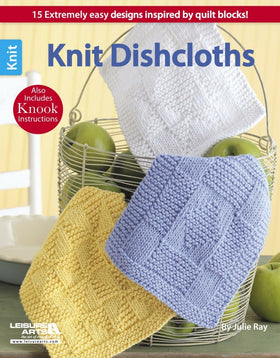 3 Dishcloths in a fruit basket