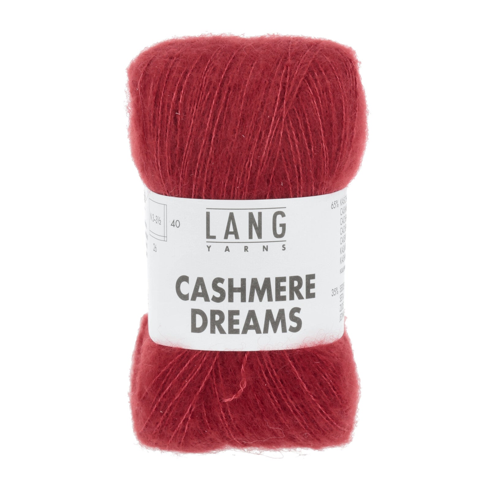Lang Cashmere Dreams color red