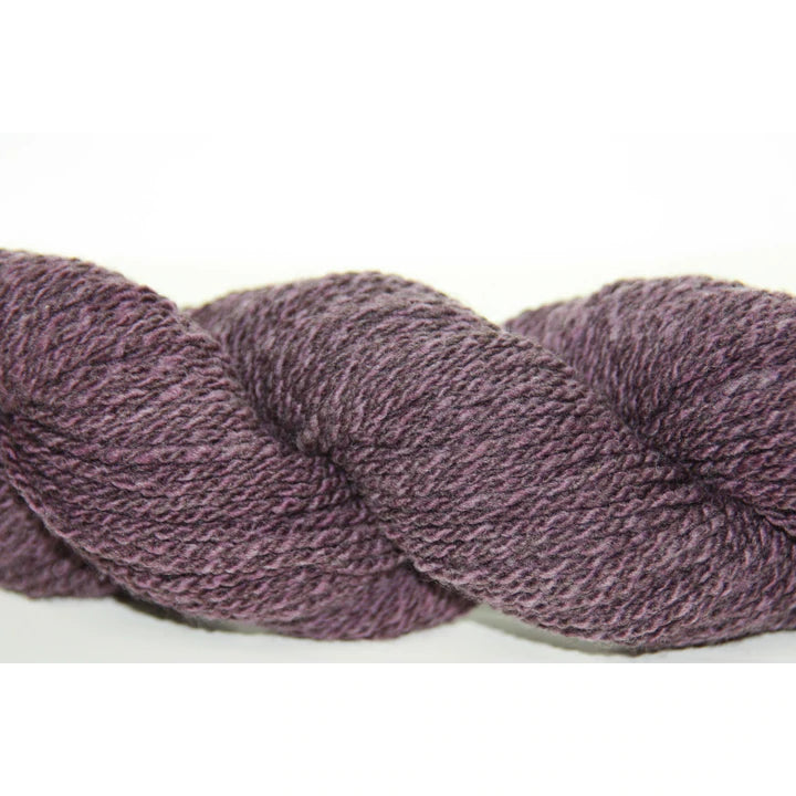 Mountain Meadow Wool Tweed yarn color wild plum