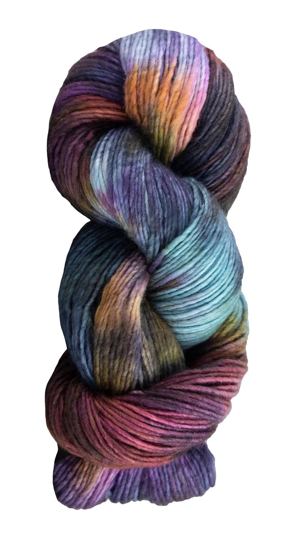 Manos Del Uruguay Maxima yarn color dark rainbow