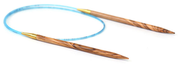 Addi Olive Wood Needles - Circular 24"