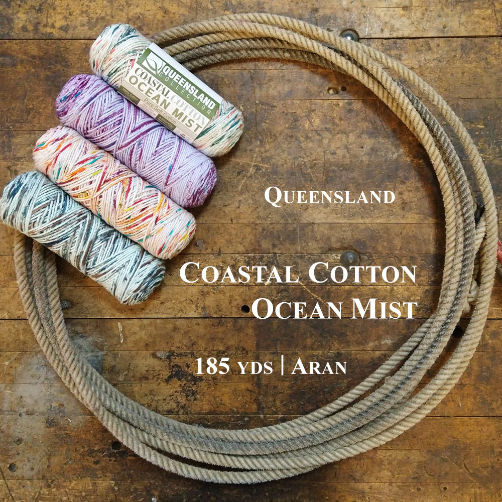 Queensland Collection Coastal Cotton Ocean Mist yarn