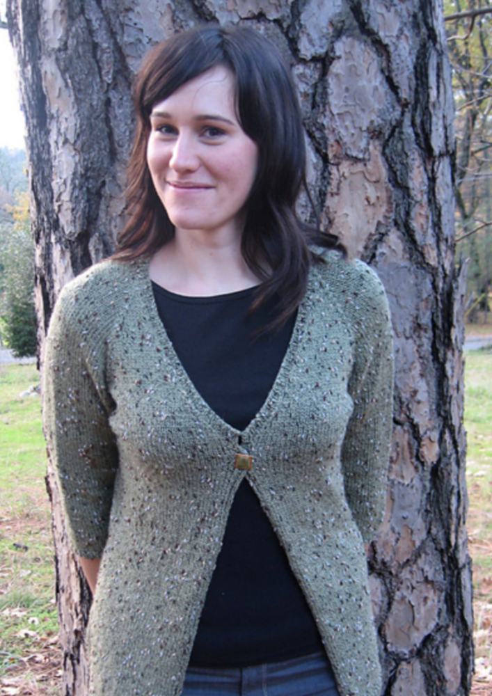 One button 2025 cardigan sweater