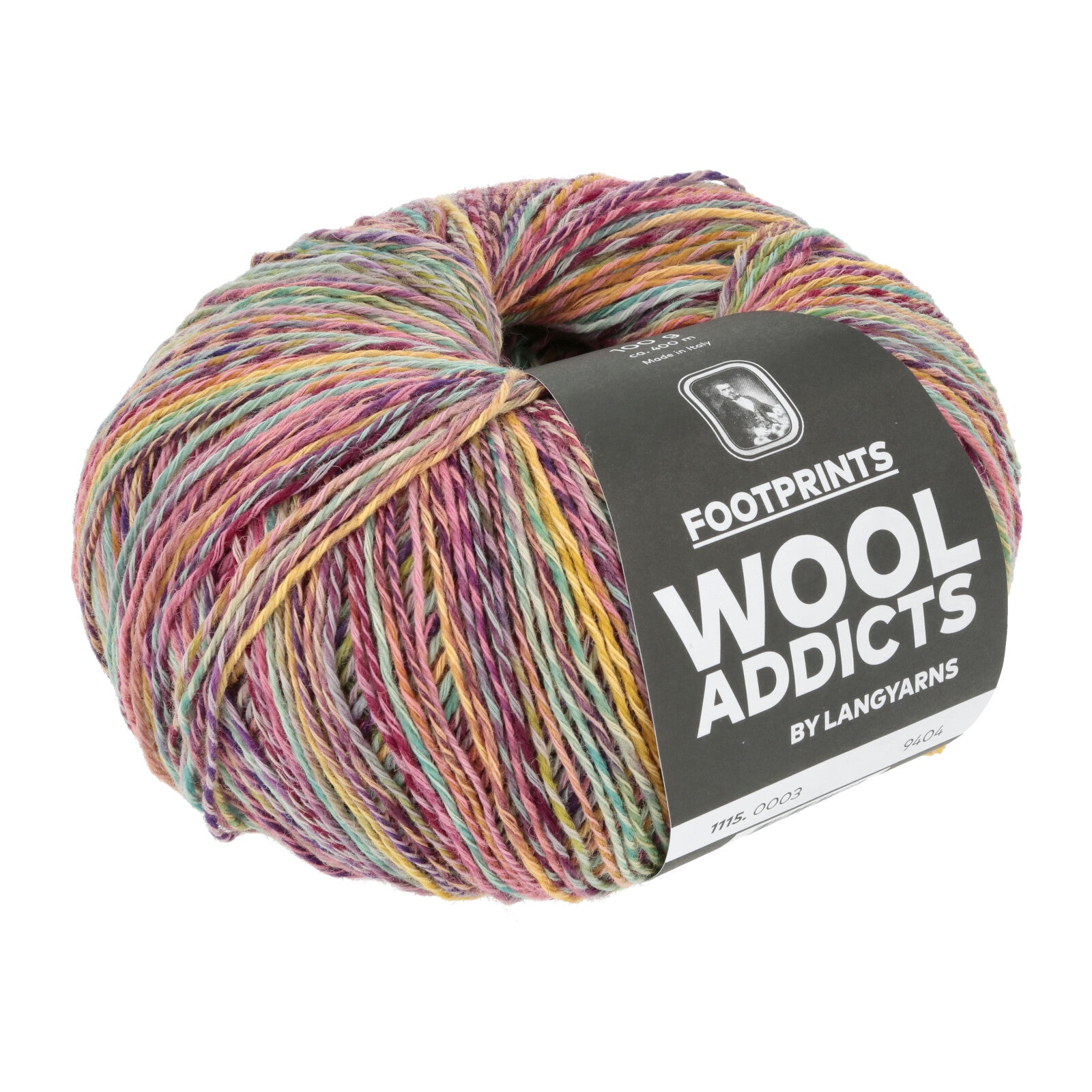 WoolAddicts Footprints yarn color Three