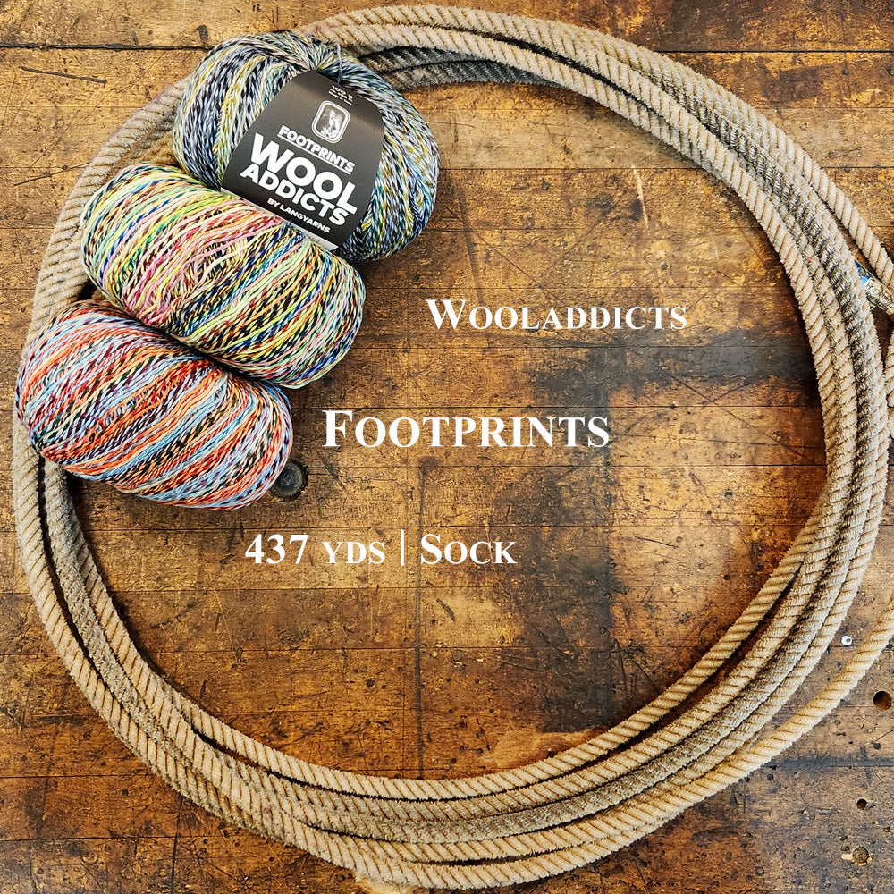 Wooladdicts Footprints yarn