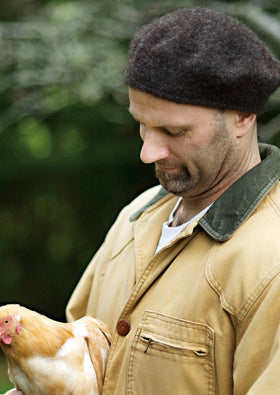 Man wearing hat