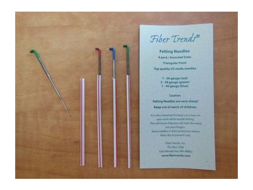 Felting Needles - 4 Different Needle Types/Size Available