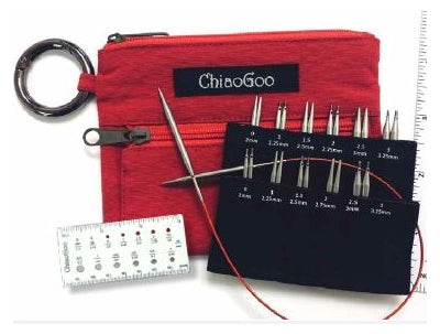 ChiaoGoo Twist Shorties Interchangeable Set - #0-3