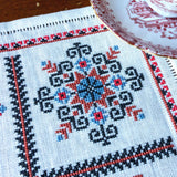 Balkan Quartet - Cross stitch kit from Avlea Folk Embroidery