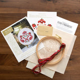 Trondheim Bloom - Embroidery kit from Avlea Folk Embroidery